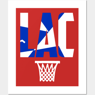 Los Angeles Basketball LAC Posters and Art